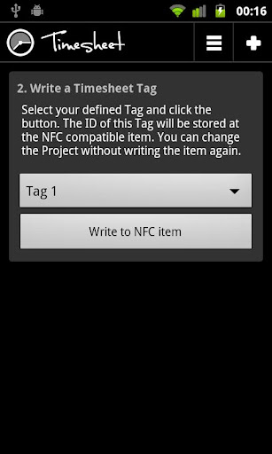 【免費生產應用App】Timesheet NFC Add-On-APP點子