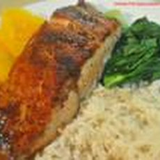 Chinese Five Spice Salmon With Ginger Broth