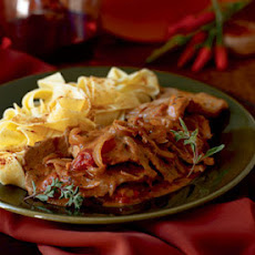 Veal Paprikash