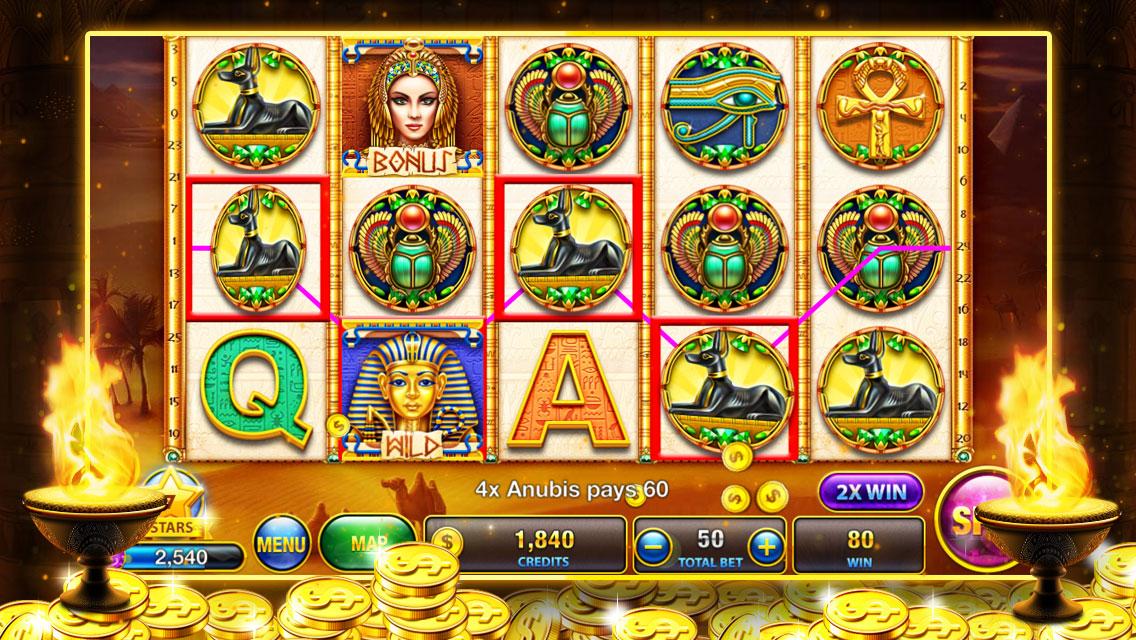 Android application Slots™ - Pharaohs Journey screenshort