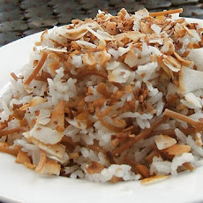 Lemongrass Infused Coconut Jasmine Rice Pilaf
