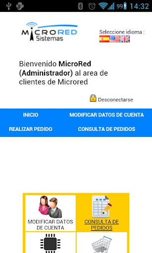 MicroRed Clientes