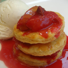 Deconstructed Plum Galette