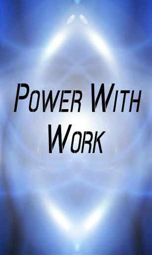 Power with Work Calculator