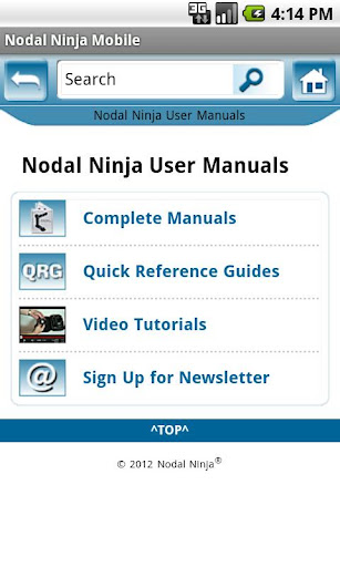 Nodal Ninja Mobile