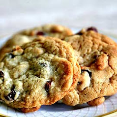 Brandied Cranberry, White Chocolate Chip Cookies