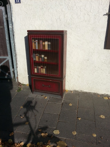 Bücherschrank Stromkasten