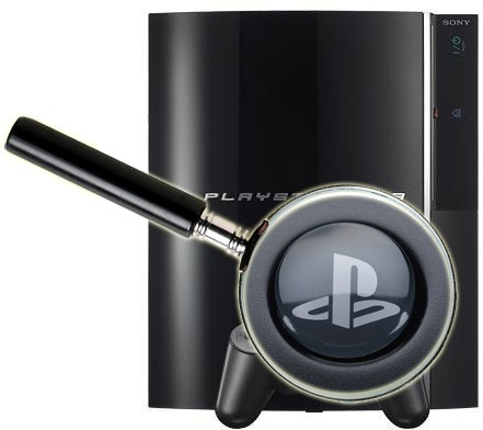 PS3 under a microsocope