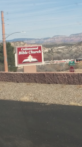 Cottonwood bible church welcome Sign