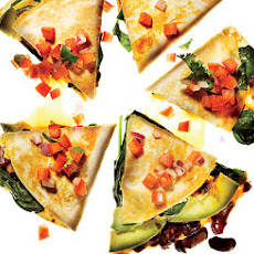 Vegetable Quesadillas with Fresh Salsa