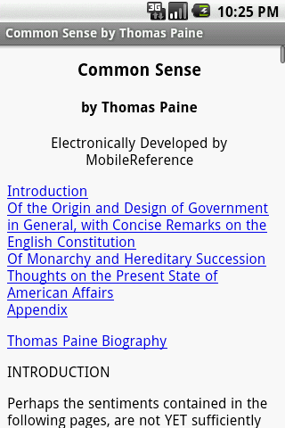 Common Sense by Thomas Paine