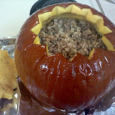 A Meal in a Pumpkin