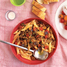 Eggplant Pasta Salad