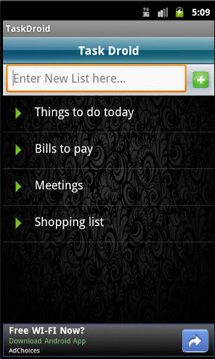 TaskDroid - To Do List