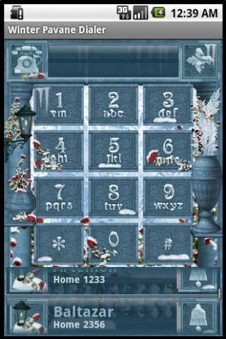 Winter Pavane Dialer