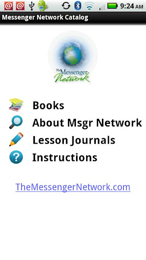 The Messenger Network Catalog