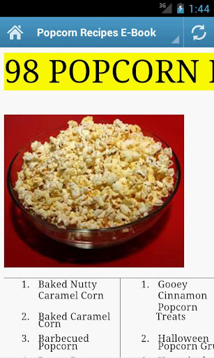 【免費書籍App】Popcorn Recipes-APP點子