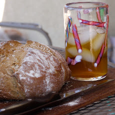 Peach-Basil Infusion