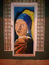 Girl with Pearl Earring Mural   