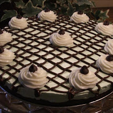 Mint Brownie Tart