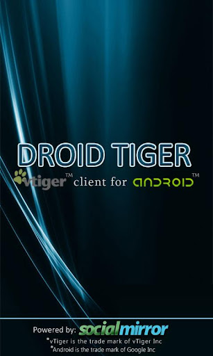 DroidTiger - A vTiger Client