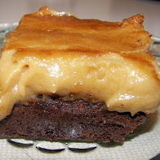 Broiled on Peanut Butter Topping for Cakes & Brownies