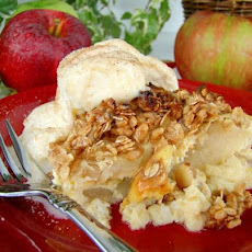 Low Fat Golden Apple Crisp Custard