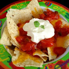 Nachos in a bowl
