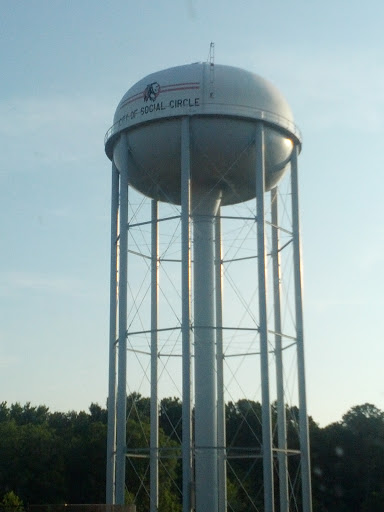 Social circle water tower