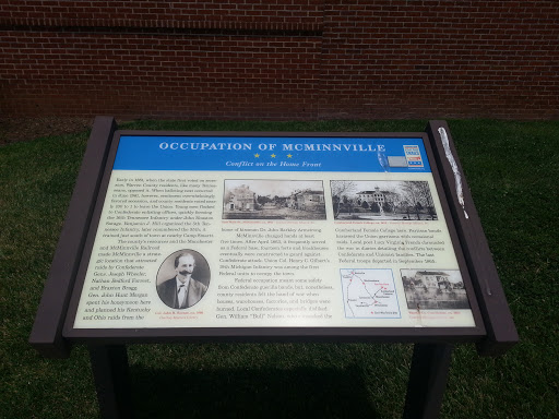 Occupation of McMinnville