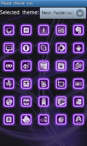 免費下載個人化APP|Neon Purple Style Go Launcher app開箱文|APP開箱王