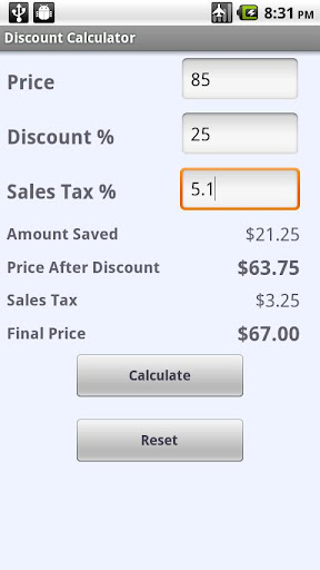 Discount Calculator