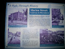 Marion Street Historical Marker