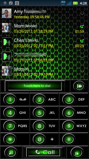 GoContact Electric Green Theme