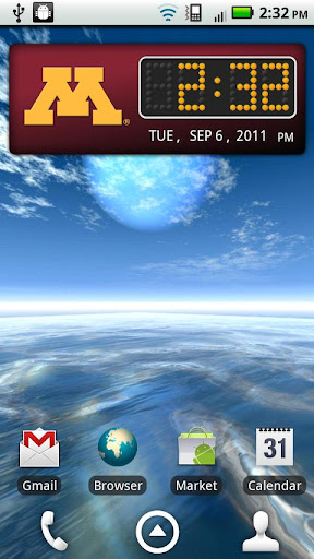 免費下載個人化APP|Minnesota Gophers Clock Widget app開箱文|APP開箱王