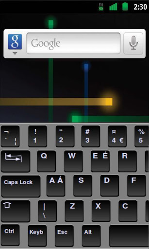 MaxiKeys layout - UK black