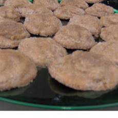 Double Ginger Crinkle Cookies