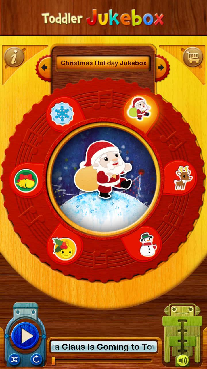 Android application Kids Christmas Jukebox screenshort