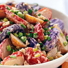 Red, White, and Blue Potato Salad