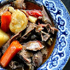 Herb Marinated Braised Lamb Shanks