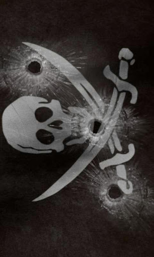 Pirate flag live wallpaper