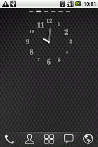 Just Font - Clock Widget