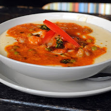 Roasted Red Pepper Grits