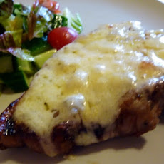 Pork Chops with Cheese and Ale