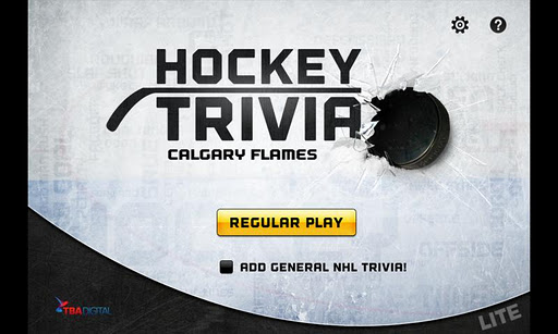 Hockey Trivia Lite-Flames