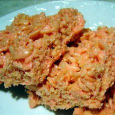 Strawberry Rice Krispies Treats