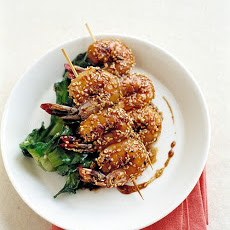 Skewered Sesame Shrimp