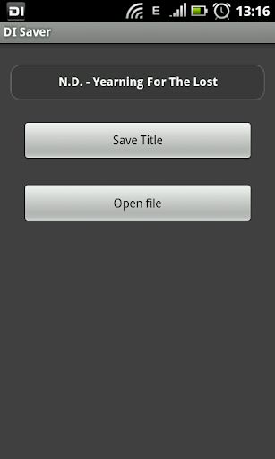 【免費音樂App】DI Title Saver-APP點子