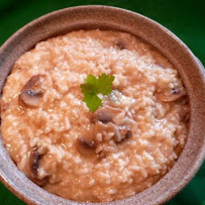 Mushroom Risotto in Pressure Cooker