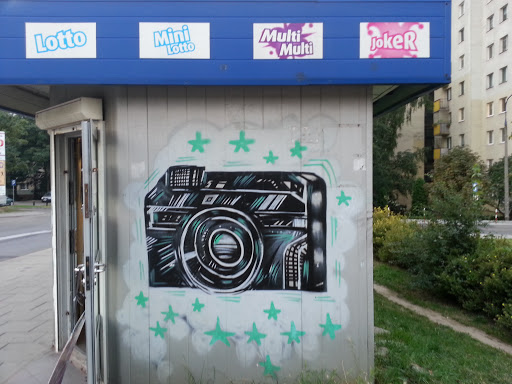 Photo Camera Mural